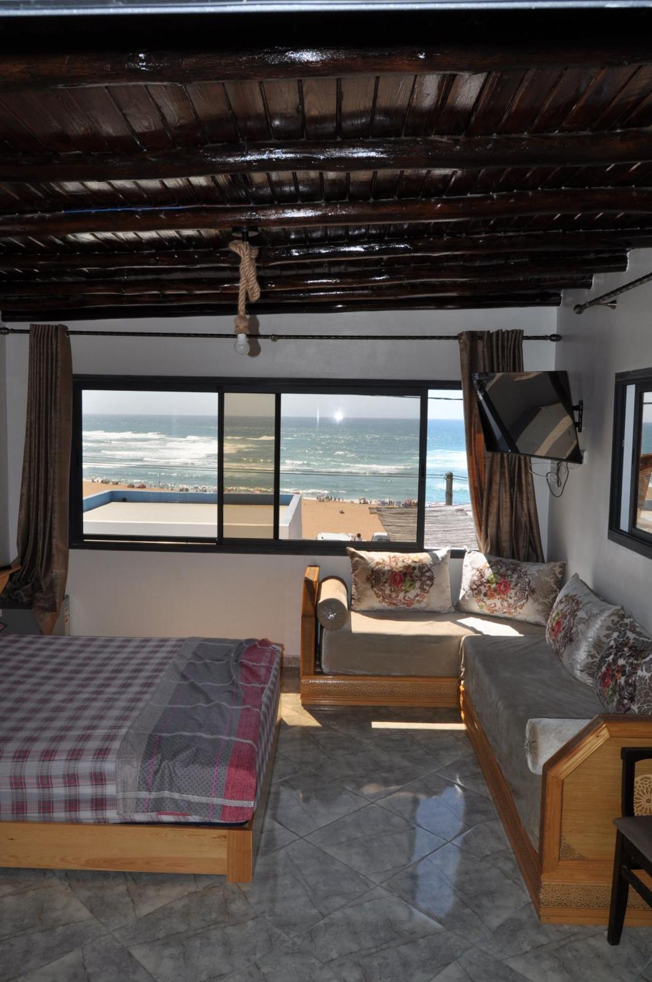 Kabano Beach Auberge Cafe Restaurant Moulay Bousselham Bagian luar foto